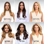 L'Oreal Paris Elvive Collagen + Lifter Conditioner - Fibre-Densifying Volume for Flat Thin Hair - 500ml with Peptides