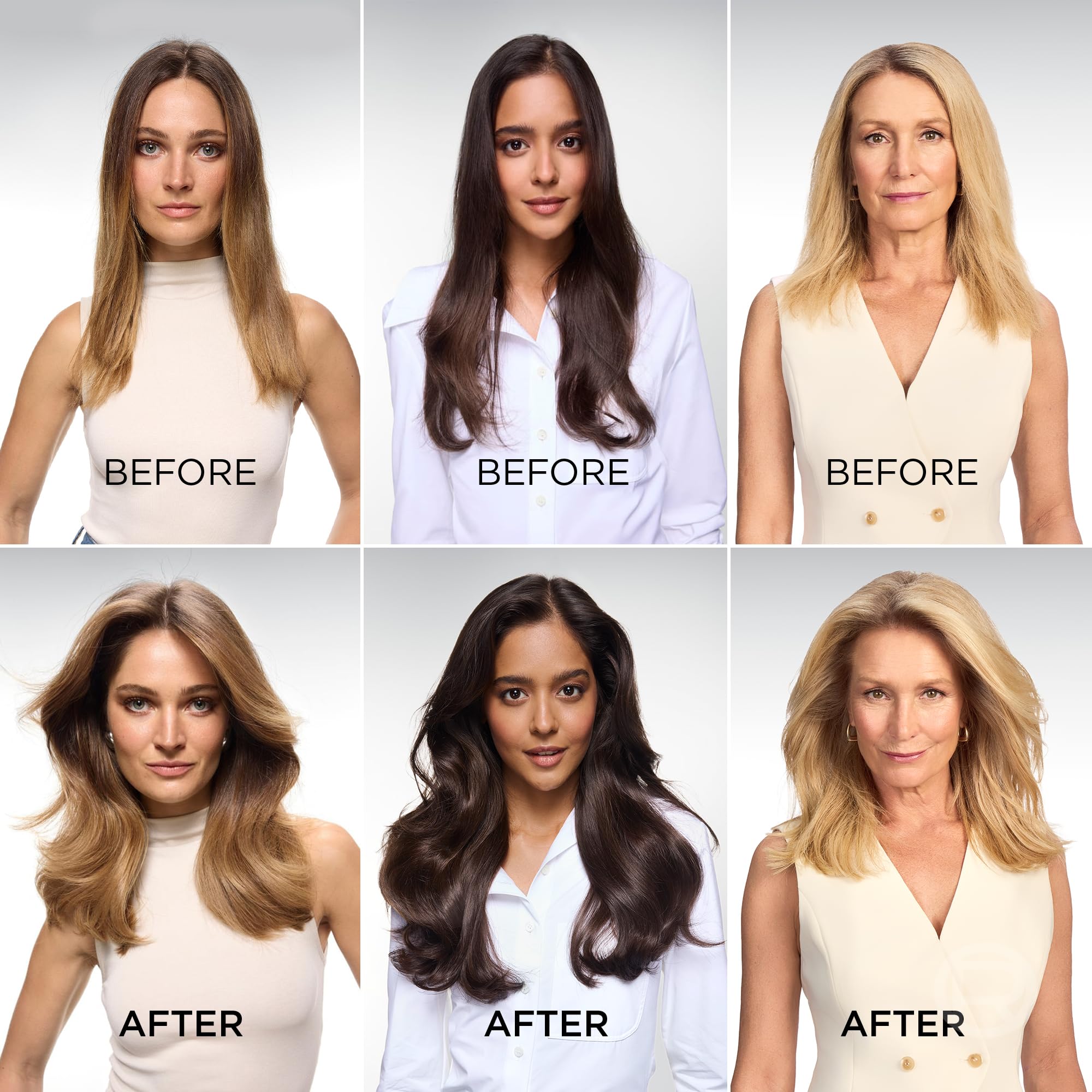 L'Oreal Paris Elvive Collagen + Lifter Conditioner - Fibre-Densifying Volume for Flat Thin Hair - 500ml with Peptides