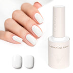 Venalisa Gel Nail Polish White 10ml - UV LED Soak Off Varnish for Nail Art Design 5056