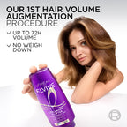 L'Oreal Paris Elvive Collagen + Lifter Conditioner - Fibre-Densifying Volume for Flat Thin Hair - 500ml with Peptides