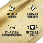 Pantene Nourish & Volume Vegan Shampoo Bar 70g — Solid Travel Toiletries for Damaged & Dry Hair with Pro-Vitamins