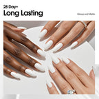Venalisa Gel Nail Polish White 10ml - UV LED Soak Off Varnish for Nail Art Design 5056