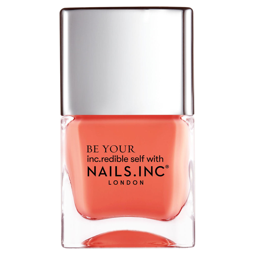 Nails Inc Be Your Inc.redible Self, Already Trending, Burt Orange, Earth Inspired, Glossy, No Chip, Long Lasting, Quick Dry, Air Dry, Professional Manicures & Pedicures, Vegan, Nail Polish 14 ML