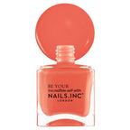 Nails Inc Be Your Inc.redible Self, Already Trending, Burt Orange, Earth Inspired, Glossy, No Chip, Long Lasting, Quick Dry, Air Dry, Professional Manicures & Pedicures, Vegan, Nail Polish 14 ML