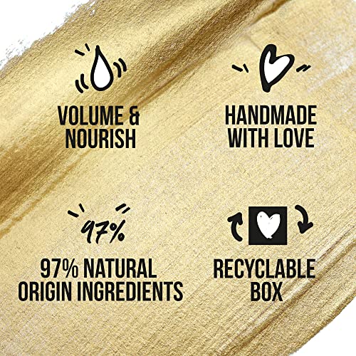 Pantene Nourish & Volume Vegan Shampoo Bar 70g — Solid Travel Toiletries for Damaged & Dry Hair with Pro-Vitamins