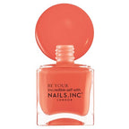 Nails Inc Be Your Inc.redible Self, Already Trending, Burt Orange, Earth Inspired, Glossy, No Chip, Long Lasting, Quick Dry, Air Dry, Professional Manicures & Pedicures, Vegan, Nail Polish 14 ML