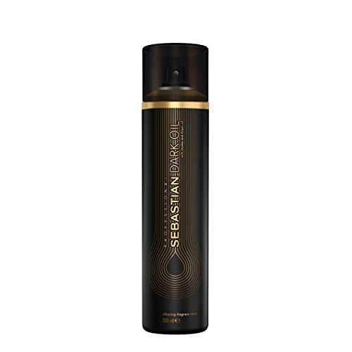 Sebastian Professional Dark Oil Hair Mist - Smoothing & Conditioning Spray for All Hair Types, 200ml - Damaged Box