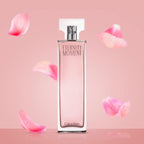 CALVIN KLEIN Eternity Moment - Eau de Parfum for Women - Floral Fragrance with Notes of Sweet Lychee, Pink peony and Raspberry Cashmere - High Longevity - 50 ml - Damaged Box