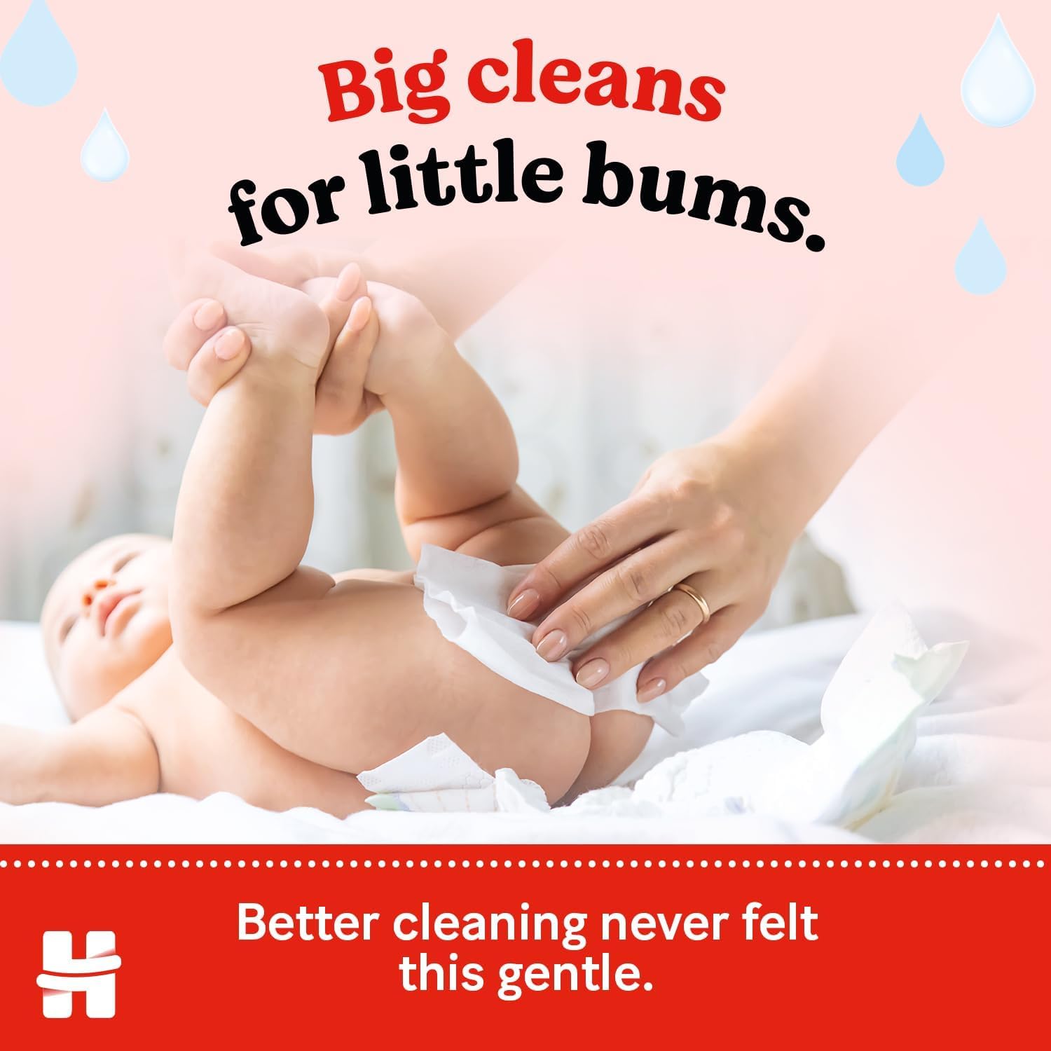 Huggies Pure Plastic Free Baby W Wipes - 18 Pack (864 Wipes) - 99% Water, Fragrance Free, Hypoallergenic, Soft & Gentle - Damaged Box