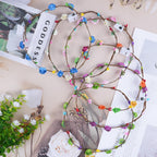 URAQT LED Flower Headband - 6 Pack Light Up Crown Garland for Women & Girls - Wedding, Party Decor - Damaged Box