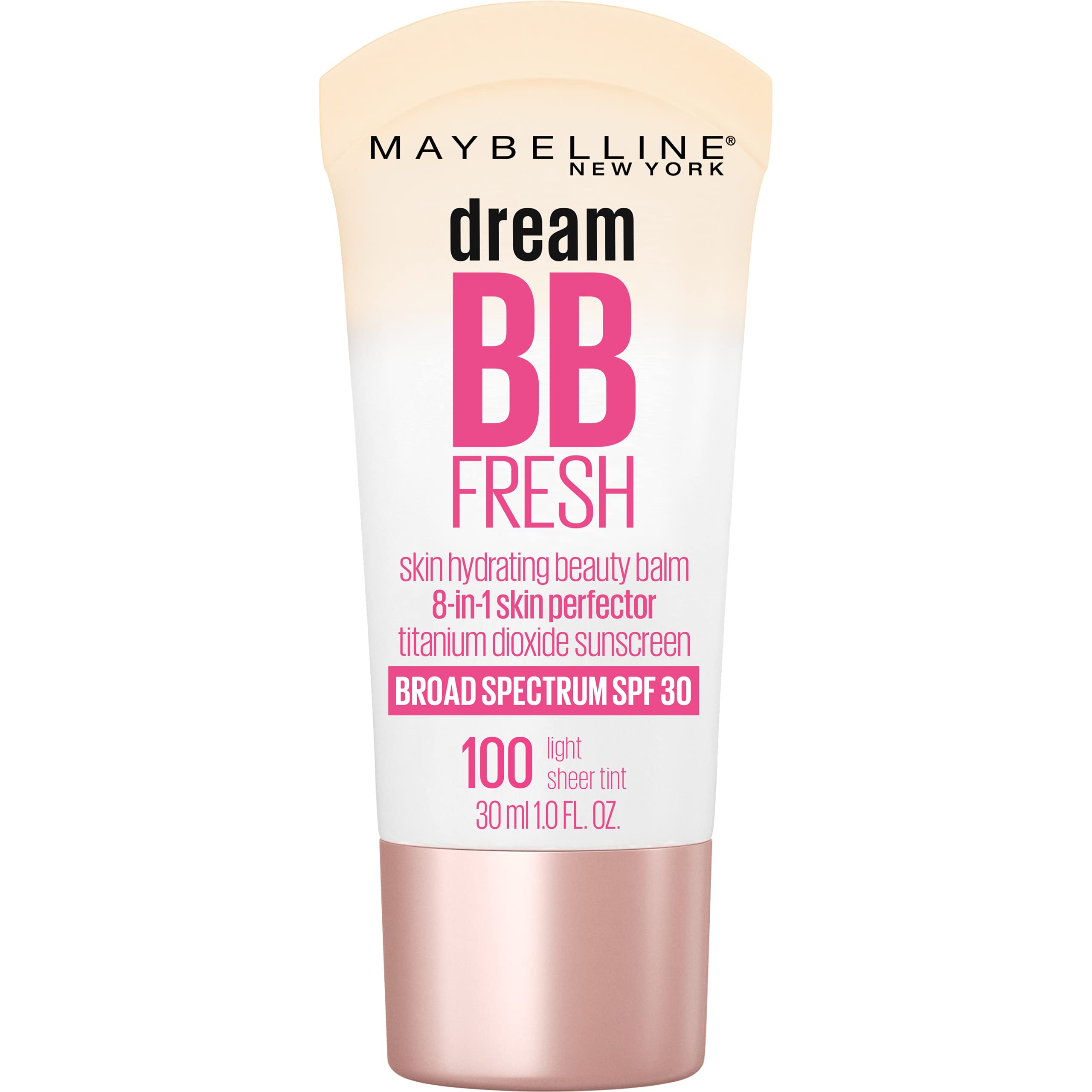 Maybelline Dream Fresh BB Cream - Light/Medium 110 - 8-in-1 Skin Perfecting Beauty Balm