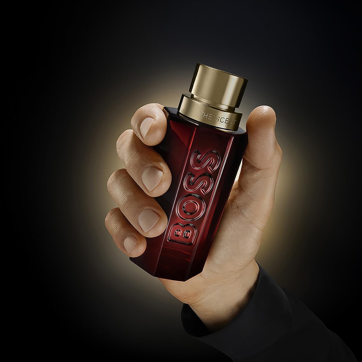 BOSS The Scent Elixir For Him Eau de Parfum 100ml - Ambery Fragrance with Pimento, Lavandin, Sandalwood - Damaged Box