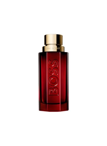 BOSS The Scent Elixir For Him Eau de Parfum 100ml - Ambery Fragrance with Pimento, Lavandin, Sandalwood - Damaged Box