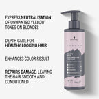 Schwarzkopf Professional CHROMA ID Bonding Color Mask Semi Permanent Mix And Tone Color System Toning Enhancing Refreshing Intense Care Deep Conditioning Shine Vegan Formula 9,5-19 Dusty Pink 300 ml - Damaged Box