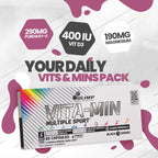 OLIMP Vita-Min Multiple Sport 60 Capsules - Vitamins & Minerals Supplement - Damaged Box - BBE 04/2028