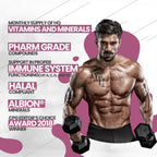 OLIMP Vita-Min Multiple Sport 60 Capsules - Vitamins & Minerals Supplement - Damaged Box - BBE 04/2028