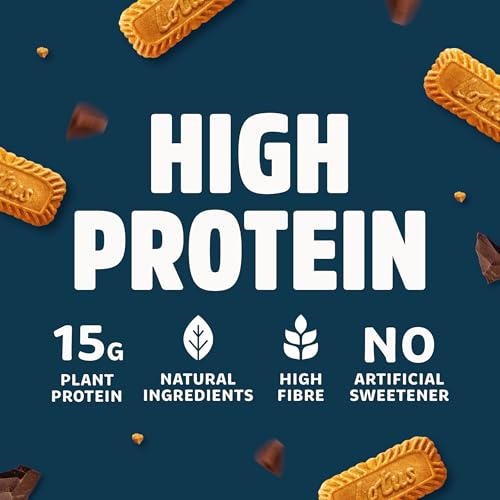 TREK High Protein Low Sugar Choc Peanut Butter Bar - Plant-Based, High Fibre - 12 x 55g - BBE 05/2026