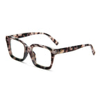 MMOWW 3-Pack Oversized Reading Glasses for Women - Anti Blue Light, Square Frame, +1.0 Black Hawksbill - Damaged Box