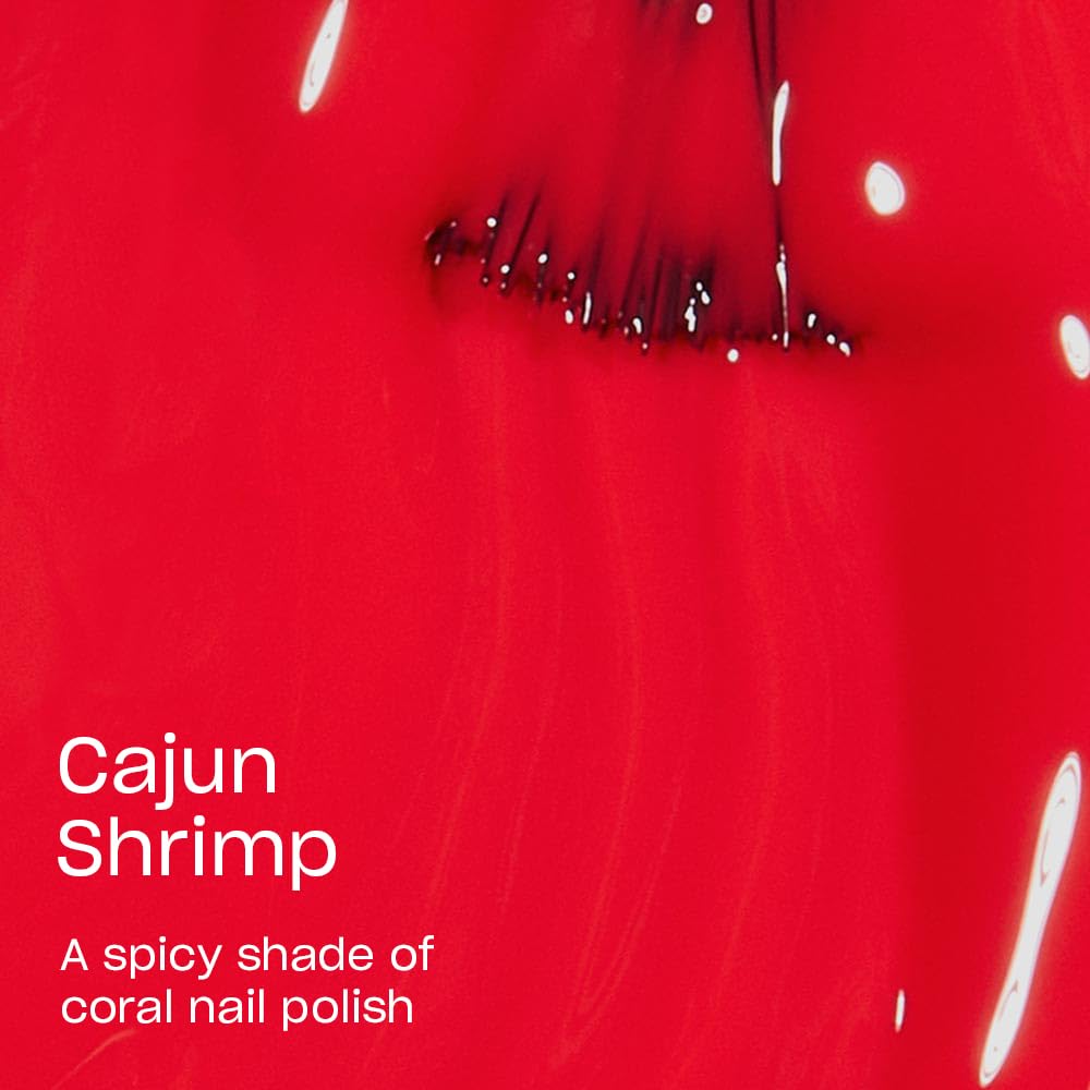 OPI Classic Nail Polish | Long-Lasting Luxury Nail Varnish | Original High-Performance | Cajun Shrimp, 15 ml