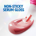 Vaseline Gluta-Hya Rosy Pink Lip Gloss Serum, Hyaluronic Acid, GlutaGlow, SPF15, Plumps & Protects, 10ml Lip Care - Damaged Box