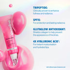 Vaseline Gluta-Hya Rosy Pink Lip Gloss Serum, Hyaluronic Acid, GlutaGlow, SPF15, Plumps & Protects, 10ml Lip Care - Damaged Box