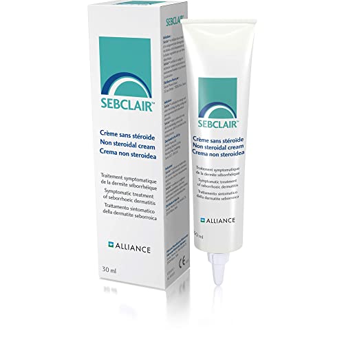 Sebclair Cream - 30ml - Psoriasis, Seborrhoeic Dermatitis Treatment, Itchy Skin Relief - Damaged Box - BBE 01/2029
