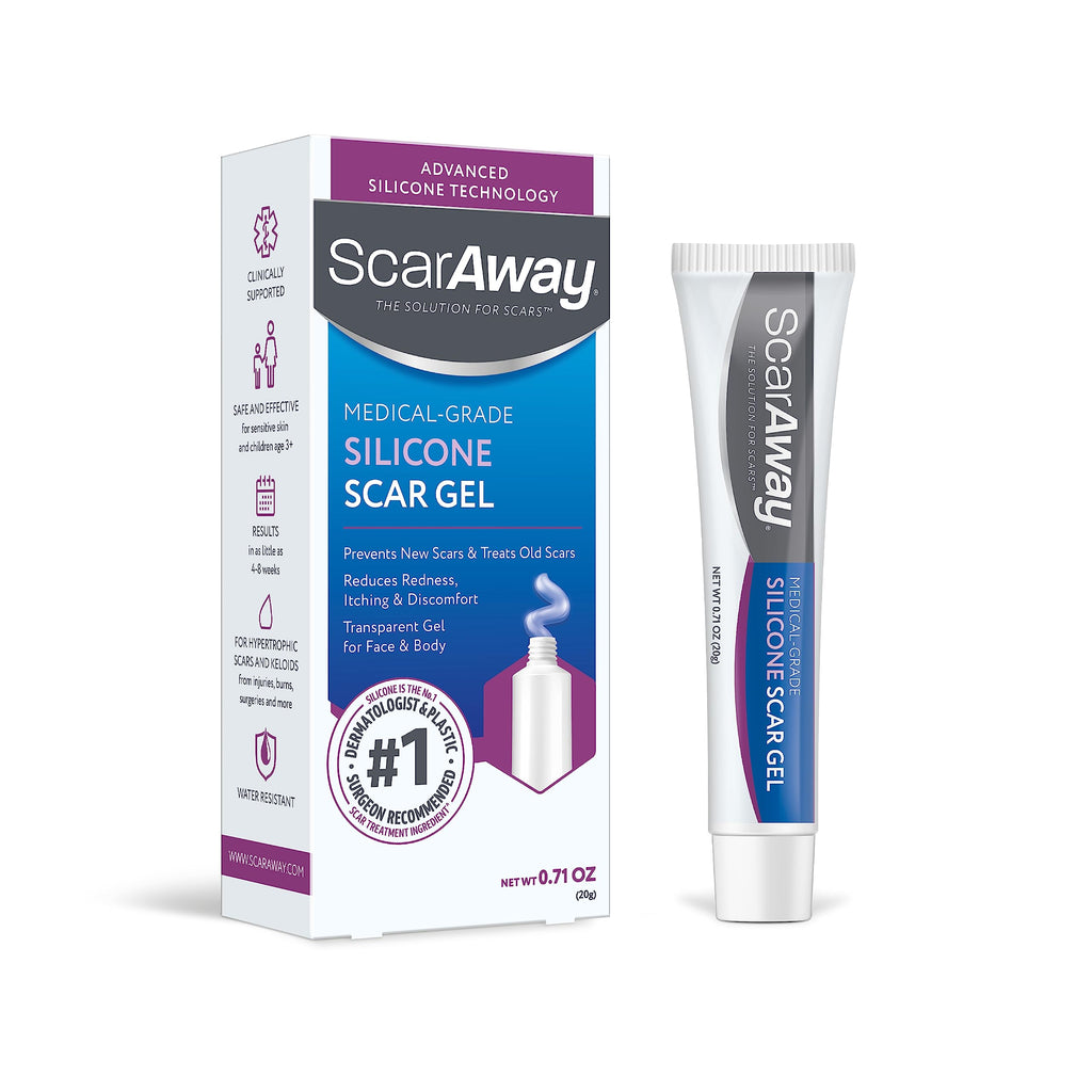 ScarAway Scar Away Scar Repair Gel With Patented Kelo-Cote Technology, 20 Grams - Damaged Box