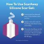 ScarAway Scar Away Scar Repair Gel With Patented Kelo-Cote Technology, 20 Grams - Damaged Box