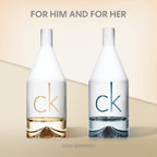 Calvin Klein - Eau De Toilette CKIN2U - Calvin Klein Women, Ladies Perfume, Women's Perfume, Calvin Klein Perfume, Calvin Klein One - 100 ml