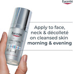 Eucerin Hyaluron-Filler Epigenetic Face Serum 30ml, Hyaluronic Acid Serum With Epicelline for Anti-Wrinkle Skincare, Advanced Face Moisturiser to Correct Visible Signs of Ageing - Damaged Box