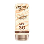 Hawaiian Tropic Hydrating Protection Sunscreen Lotion SPF 30 UVA UVB 12-Hour Moisturising Sun Cream 180ml
