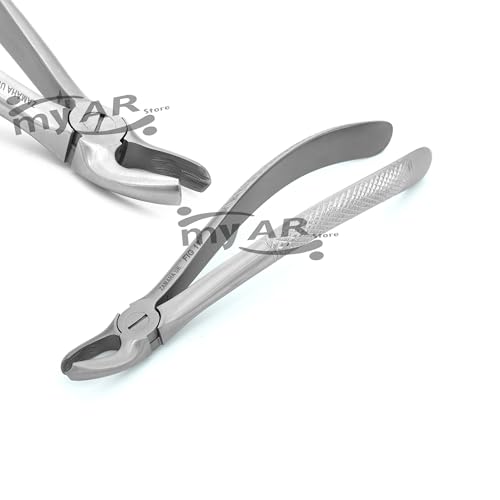 MY AR Fig 17 Dental Tooth Extraction Forceps for Upper Molar Right - Ergonomic Root Extraction Tool - Damaged Box