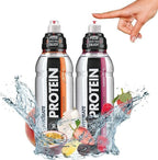 Wow Hydrate Protein Water 10g Summer Fruits 12 x 500ml - Hydration Drink - BBE 04/2026