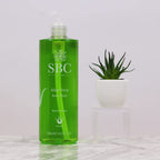 SBC Skincare Aloe Vera Body Wash 500ml - Soothing, Cooling Shower Gel - Hydrating, Family Friendly After Sun Gel