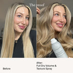 Living Proof Full Dry Volume and Texture Spray, Instantly Transforms Fine, Flat or Thin Hair, Heat Protection up to 210^0C - Damaged Box