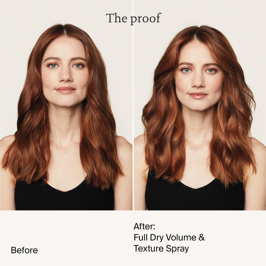 Living Proof Full Dry Volume and Texture Spray, Instantly Transforms Fine, Flat or Thin Hair, Heat Protection up to 210^0C - Damaged Box