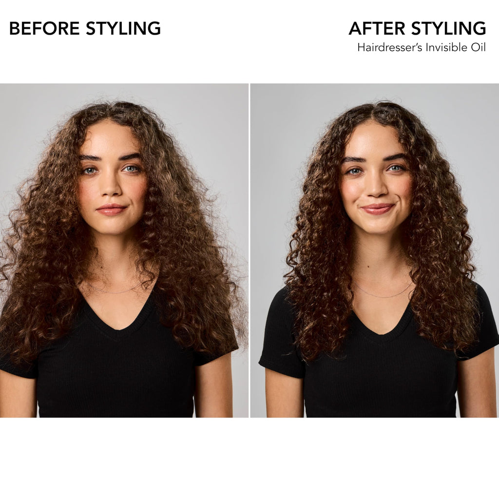Bumble and bumble. Hairdresser's Invisible Oil Frizz-Reducing Hair Oil | Heat Protection, Frizz Control + Shine | Curly, Wavy, Straight | With Argan, Coconut, + Grapeseed Oil, 100 ml