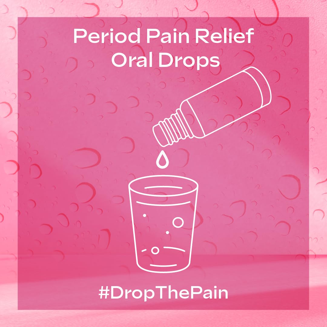 Weleda Period Pain Relief Oral Drops - Menstrual Cramps, Melissa Cupro 3X, Lemon Balm, Homeopathic, Vegan, 25ml - Damaged Box - BBE 09/2028
