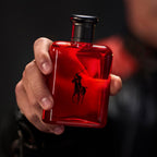 Ralph Lauren Polo Red Eau de Toilette for Men 125ml Spray - Fresh Woody Spicy Fragrance Aftershave - Red Grapefruit Saffron and Redwood - Damaged Box