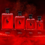 Ralph Lauren Polo Red Eau de Toilette for Men 125ml Spray - Fresh Woody Spicy Fragrance Aftershave - Red Grapefruit Saffron and Redwood - Damaged Box