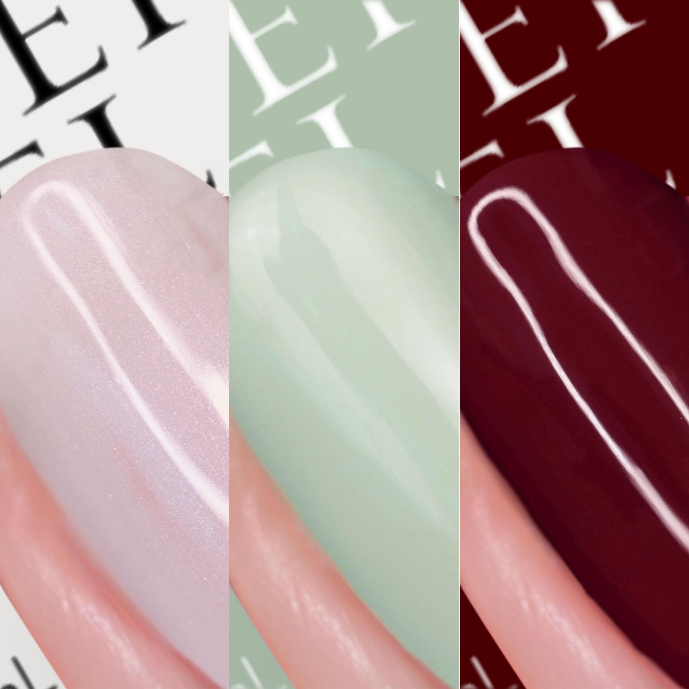 Nails Inc It's Topless Dirty Martini Gel-Like Nail Polish Trio - 3 Piece Set, Base Coat, Colour, Top Coat - Damaged Box