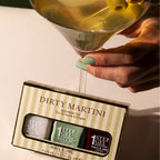 Nails Inc It's Topless Dirty Martini Gel-Like Nail Polish Trio - 3 Piece Set, Base Coat, Colour, Top Coat - Damaged Box