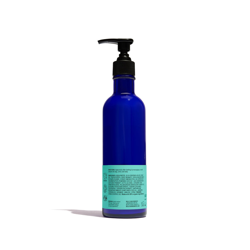 Neal's Yard Remedies Geranium and Orange Body Lotion | Enhance Your Mood - Feel Energised | 200ml