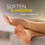 Dr. Scholl's Nano Glass Foot File - Immediately Removes Hard Skin on Wet or Dry Feet, Waterproof & Rustproof, Gentle Dead Skin and Callus Remover, Pedicure Foot Scrubber for Shower, Soft-Grip Handle - Damaged Box