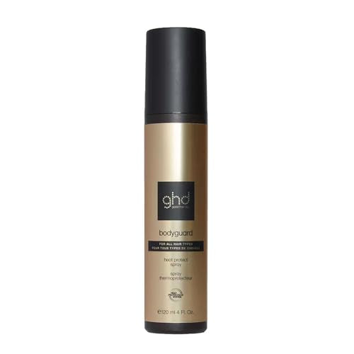 ghd Bodyguard Heat Protect Spray - Invisible & Lightweight Heat Protection, Protects Against Heat Damage, Hair Looks & Feels Healthier - 120ml | Invisible - Damaged Box