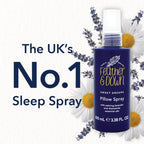 Feather & Down Lavender Pillow Spray 100 ml - Sleep Spray with Calming Chamomile Essential Oils for Relaxation