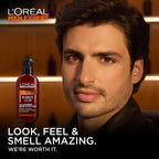 L'Oreal Paris Men Expert Barber Club 3-in-1 Beard, Face & Hair Wash 200ml - Cedarwood Essential Oil Cleanser