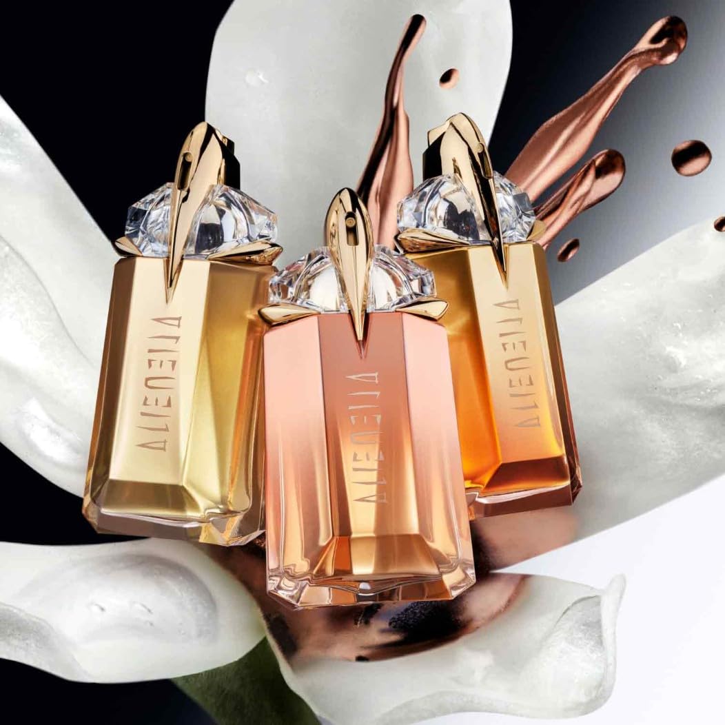 Mugler Alien Goddess Supra Florale Eau de Parfum 60ml Refillable Spray - Luminous Floral Ambery Fragrance for Women - Solar Jasmine and - Damaged Box