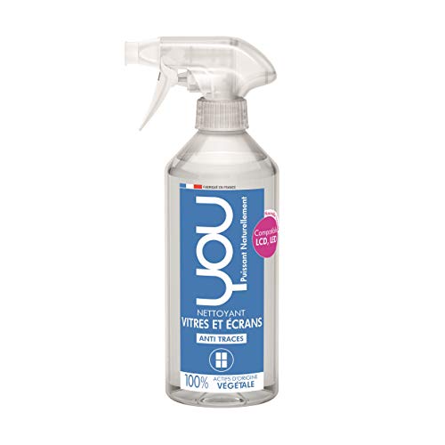 YOU - Ecological Spray Glass Cleaner and compatible to LCD LED Screen