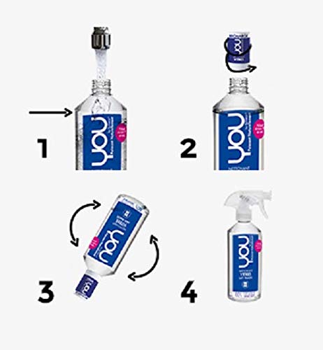 YOU - Ecological Spray Glass Cleaner and compatible to LCD LED Screen